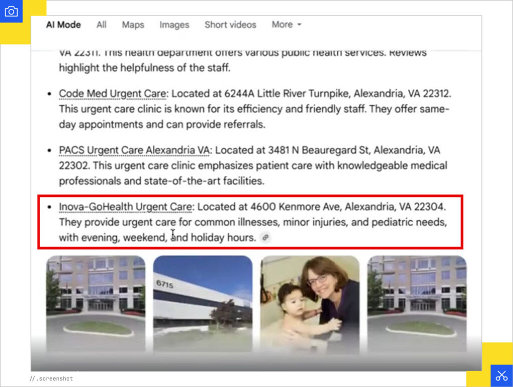 Virginia AI Mode bottom