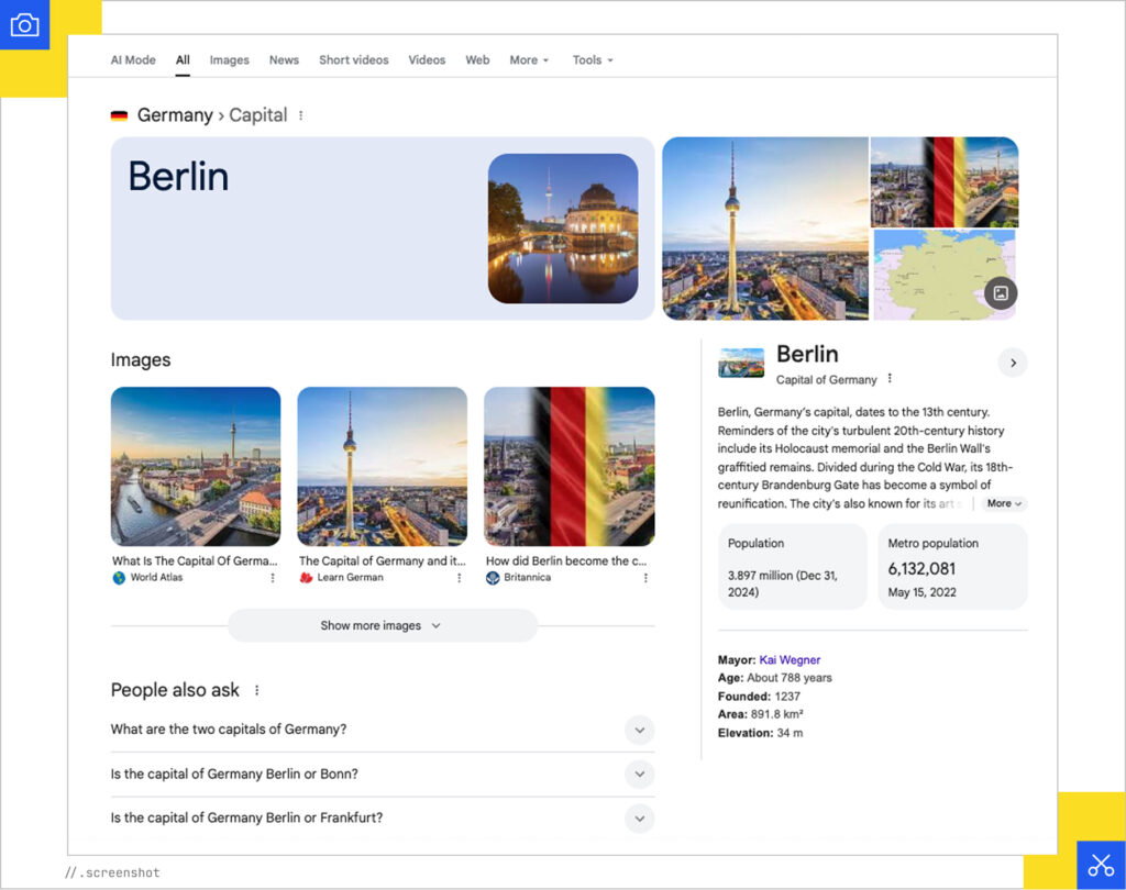 Berlin search results
