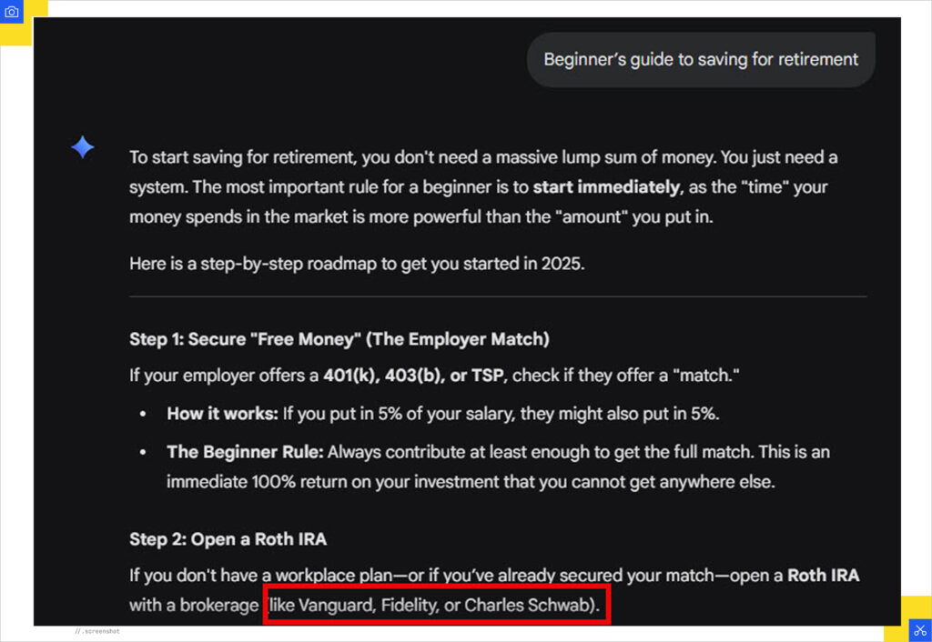 Beginners guide Gemini results