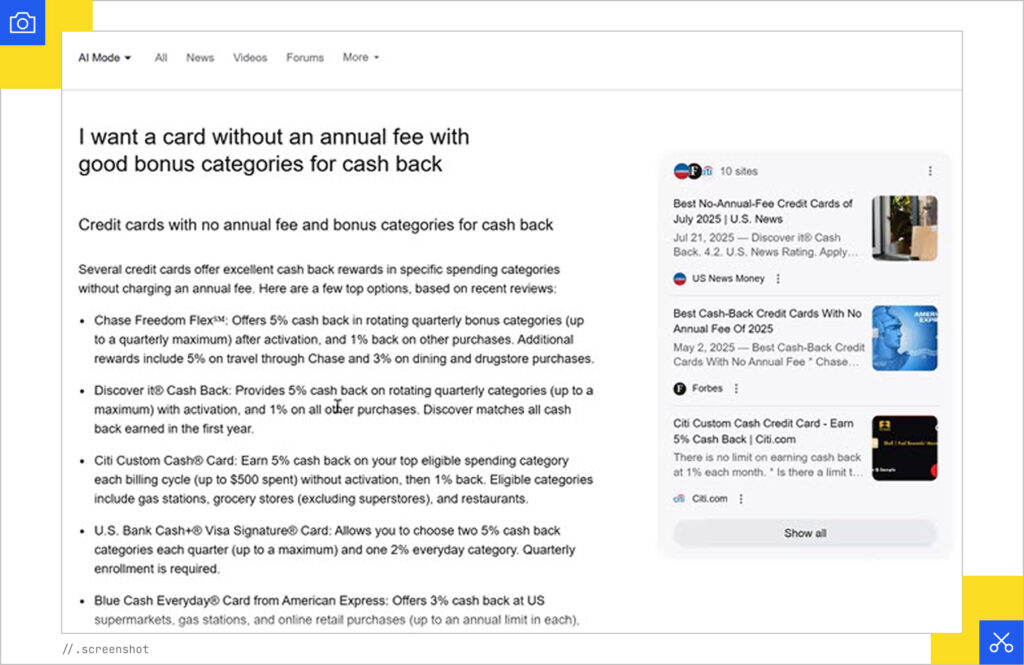 Good bonus categories