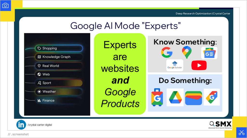 AI Mode experts